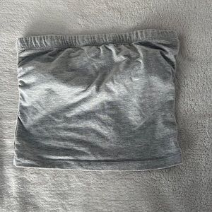 Light grey tube top